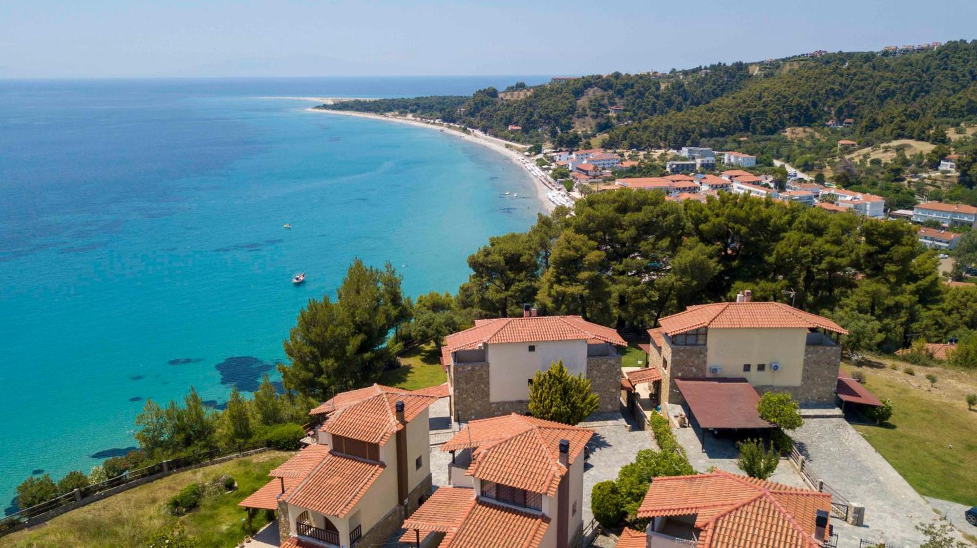 Possidi Villas By Halkidiki Villas Bagian luar foto