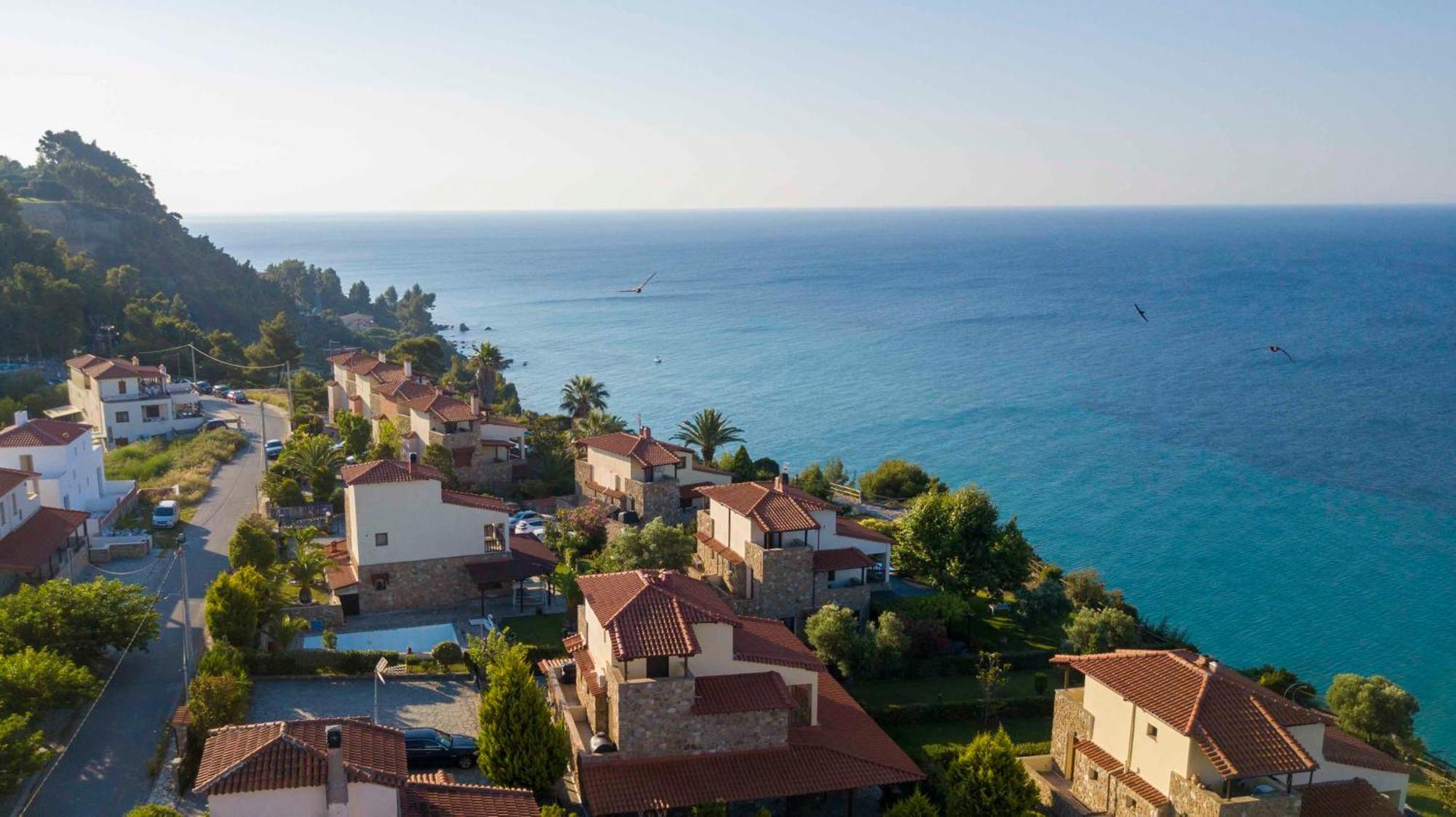 Possidi Villas By Halkidiki Villas Bagian luar foto
